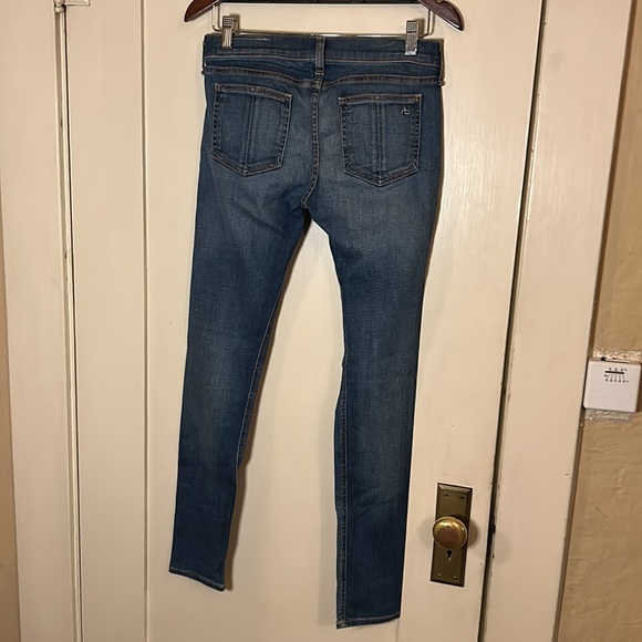 Rag & Bone Skinny Distressed Jeans • SZ 25 - Picture 2 of 7